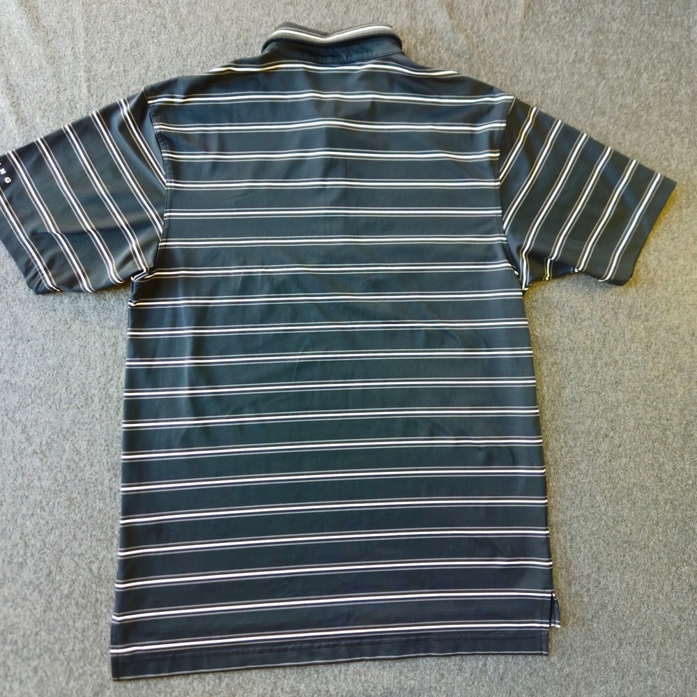 Dunning Polo Silverleaf Golf Club Logo Coolmax Size Large Activewear Athleisure - Picture 3 of 10